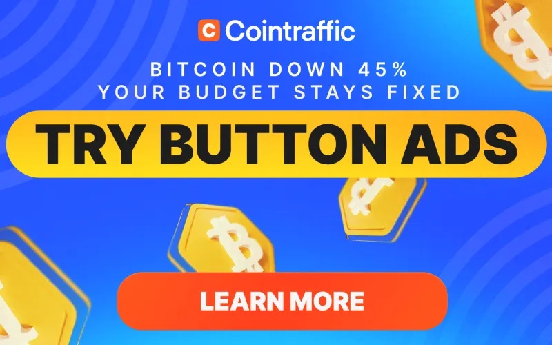 Button Ads on the Cointraffic Marketplace