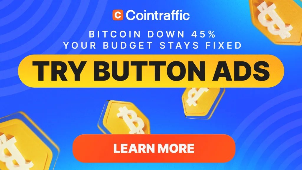 Button Ads on the Cointraffic Marketplace