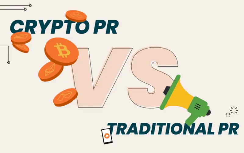 Crypto PR vs Traditional PR: Key Differences