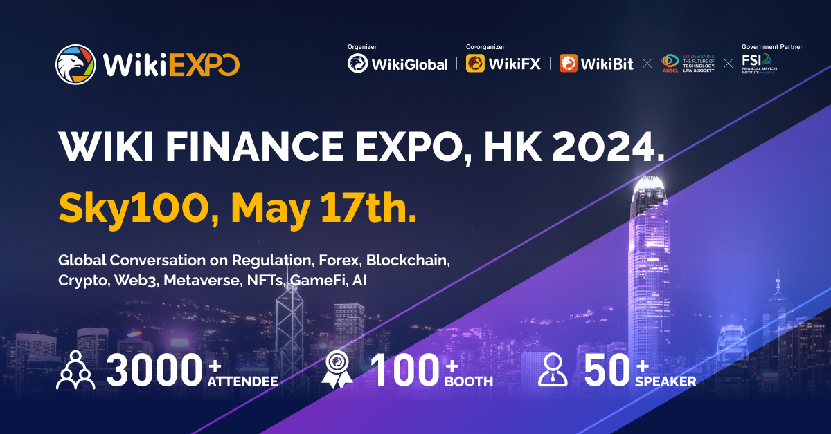 Wiki Finance Expo Hong Kong 2024 – Showcasing the Future of FinTech with Cointraffic as Media Partner