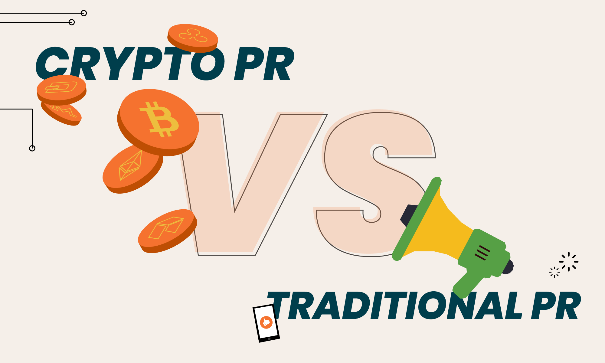 Crypto PR Vs. Traditional PR – What’s The Difference?
