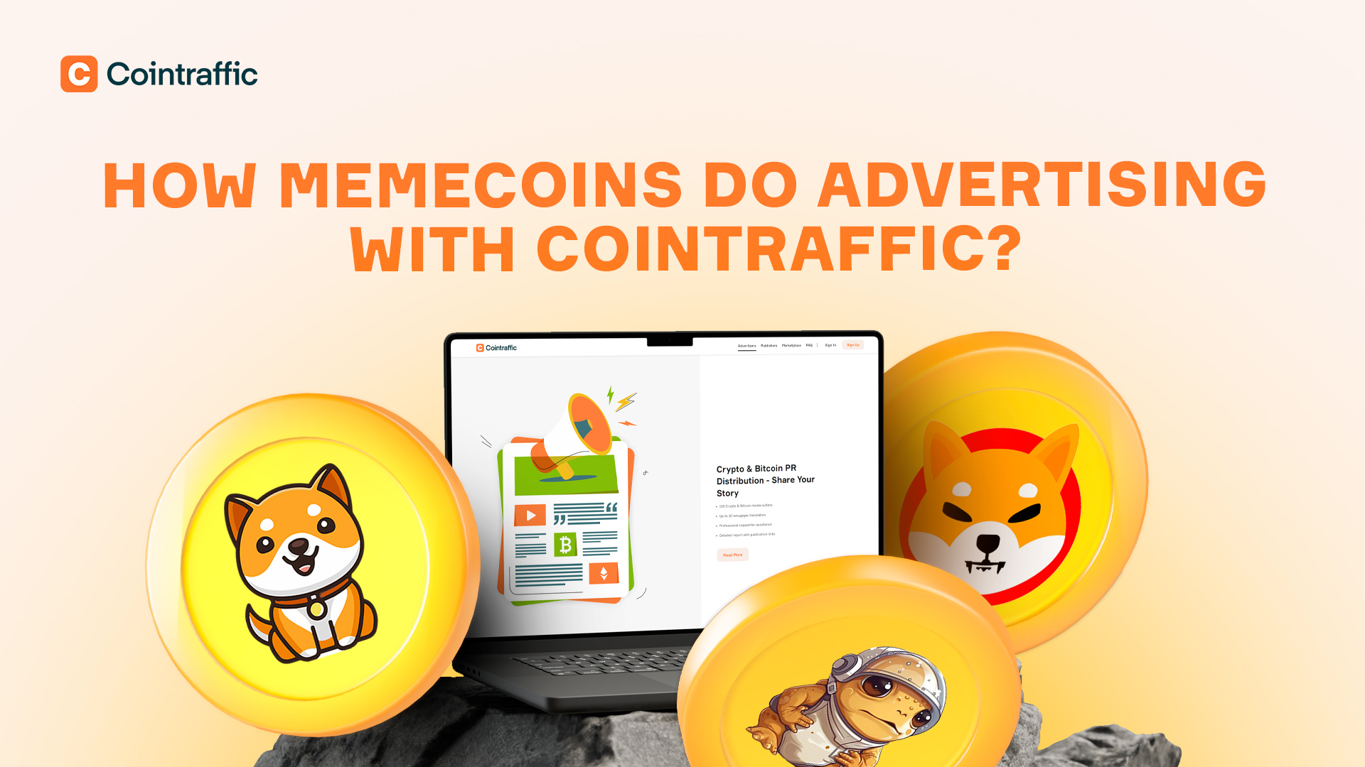 How to Effectively Advertise Memecoins Using Cointraffic